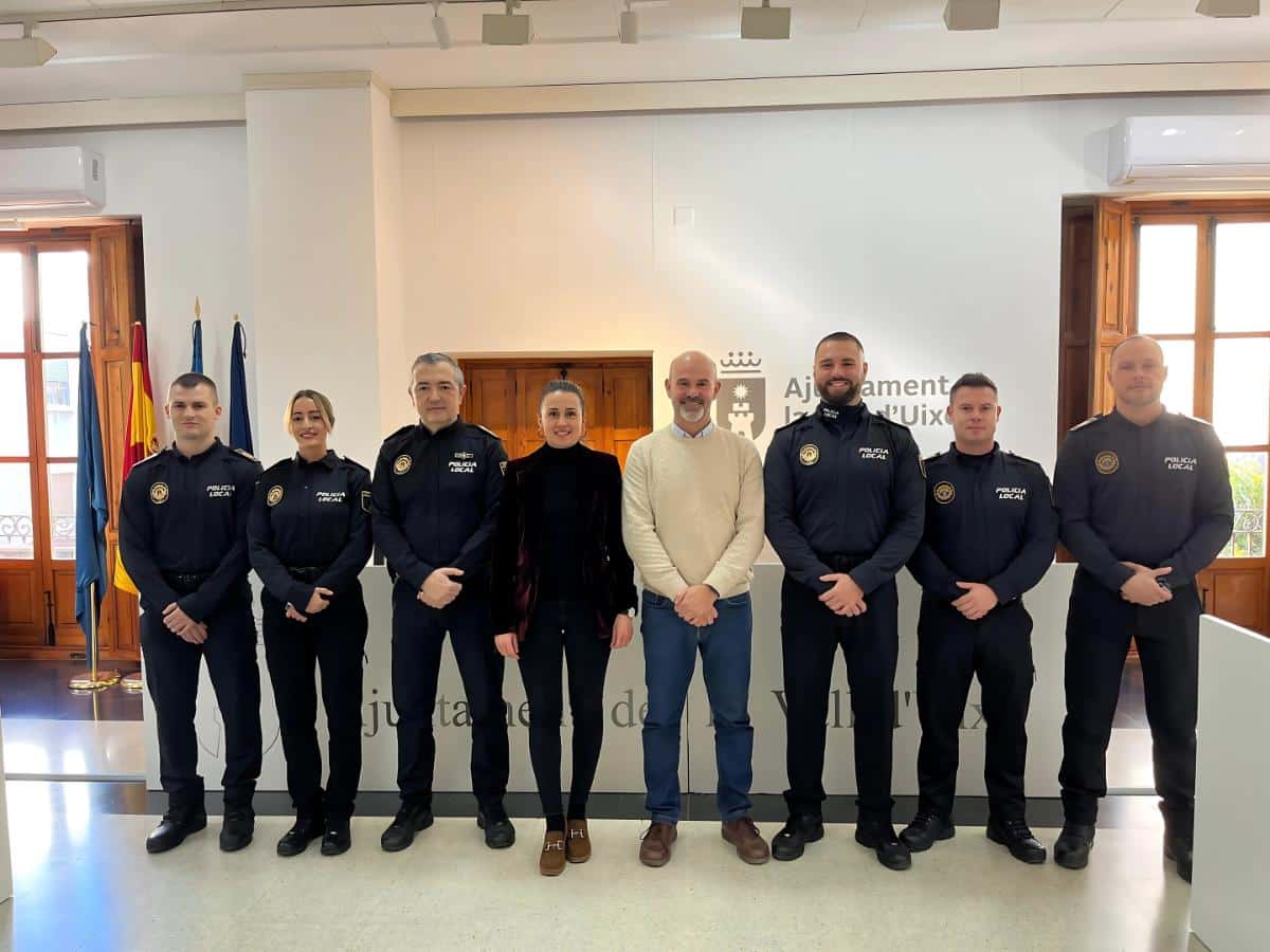 La Vall dUixó incorpora seis nuevos agentes a su Policia Local