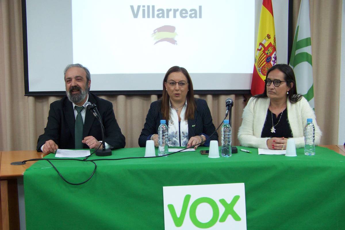 VOX presenta su proyecto y su coordinadora para Villarreal