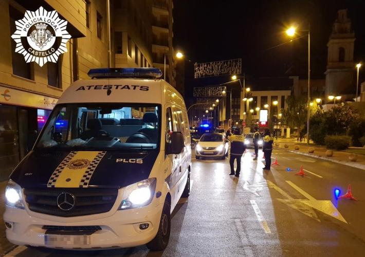 Una persona resulta herida al ser atropellada por una furgoneta en la calle Alcalde Tárrega