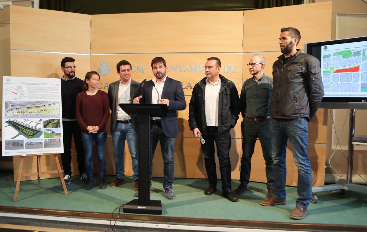 El Parque Ciclista de Castellón toma forma