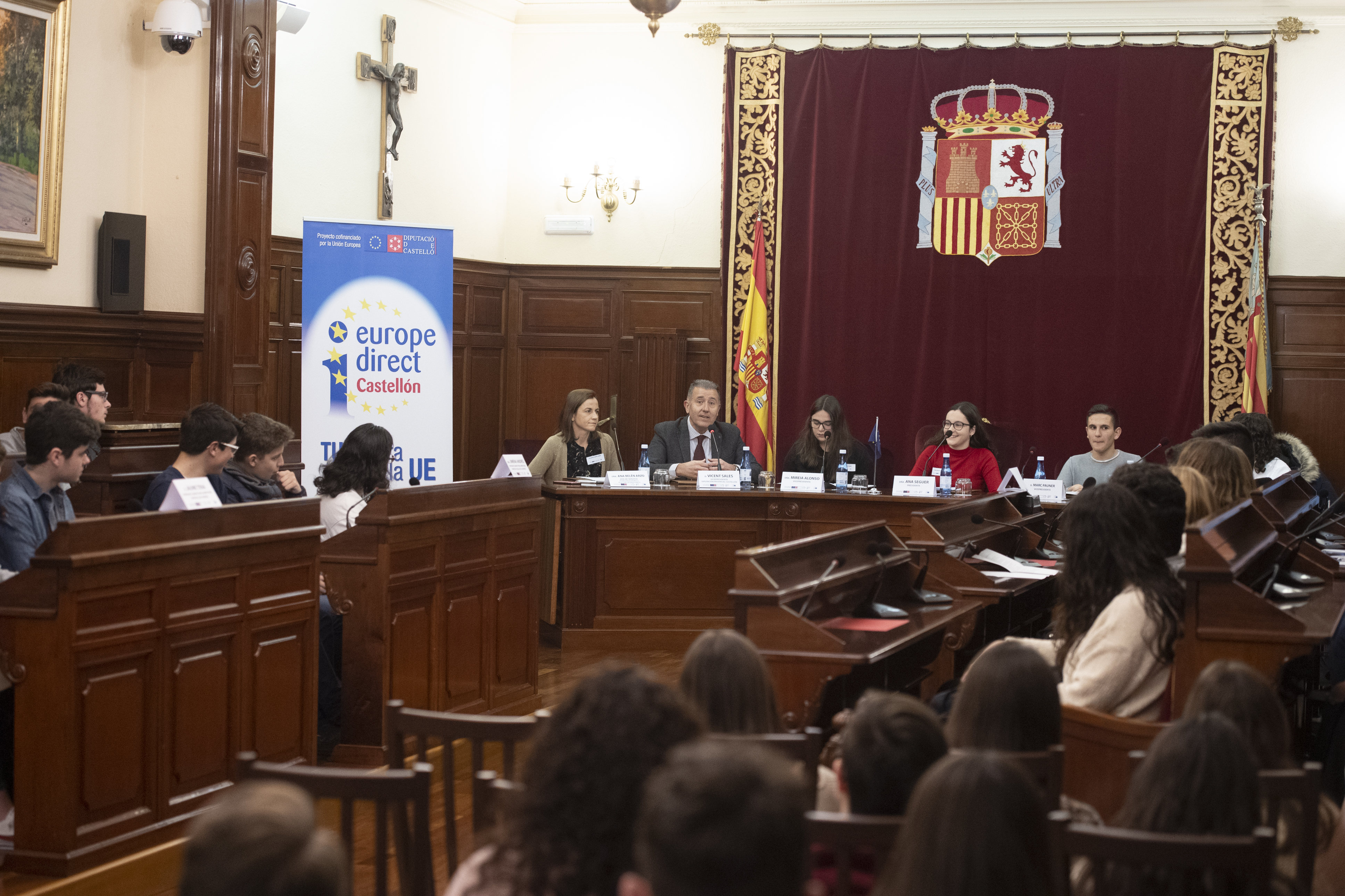 La Diputación organiza el debate “Elecciones europeas: #CSestavezvota”