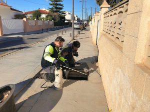 Almassora adelanta la fumigación de mosquitos ante el calor