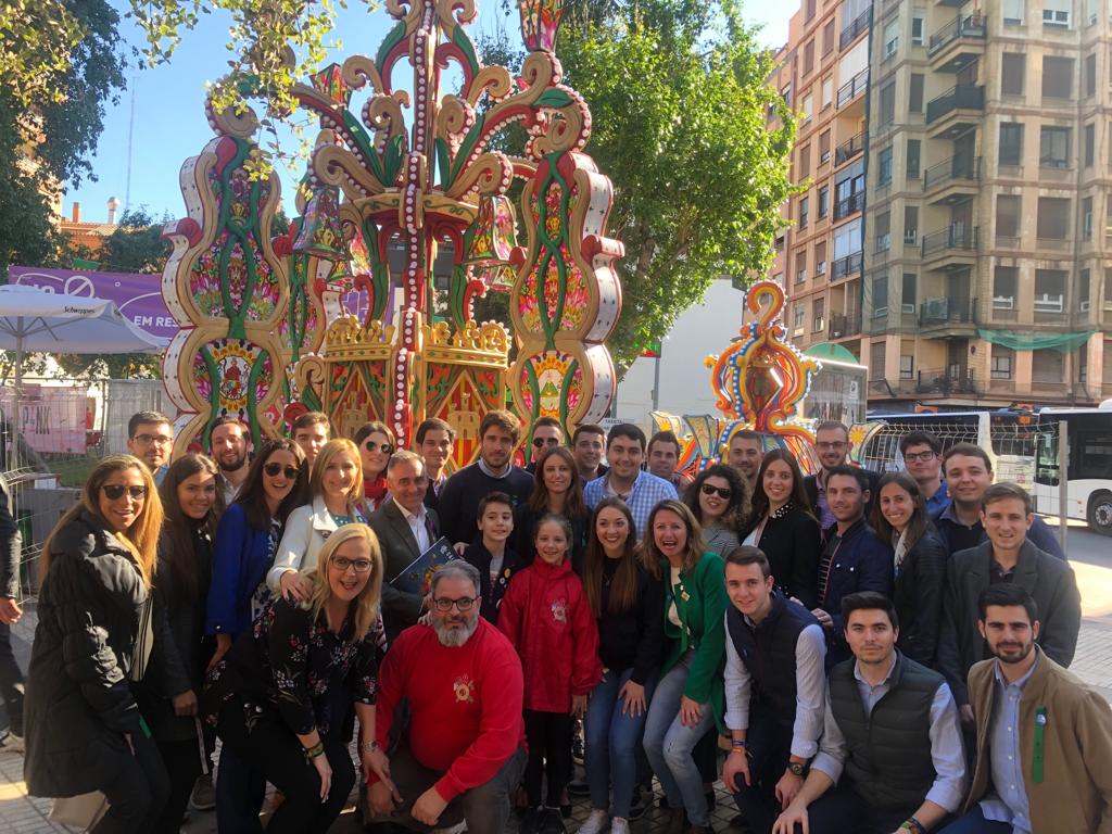 Andrea Levy disfruta de las fiestas de la Magdalena