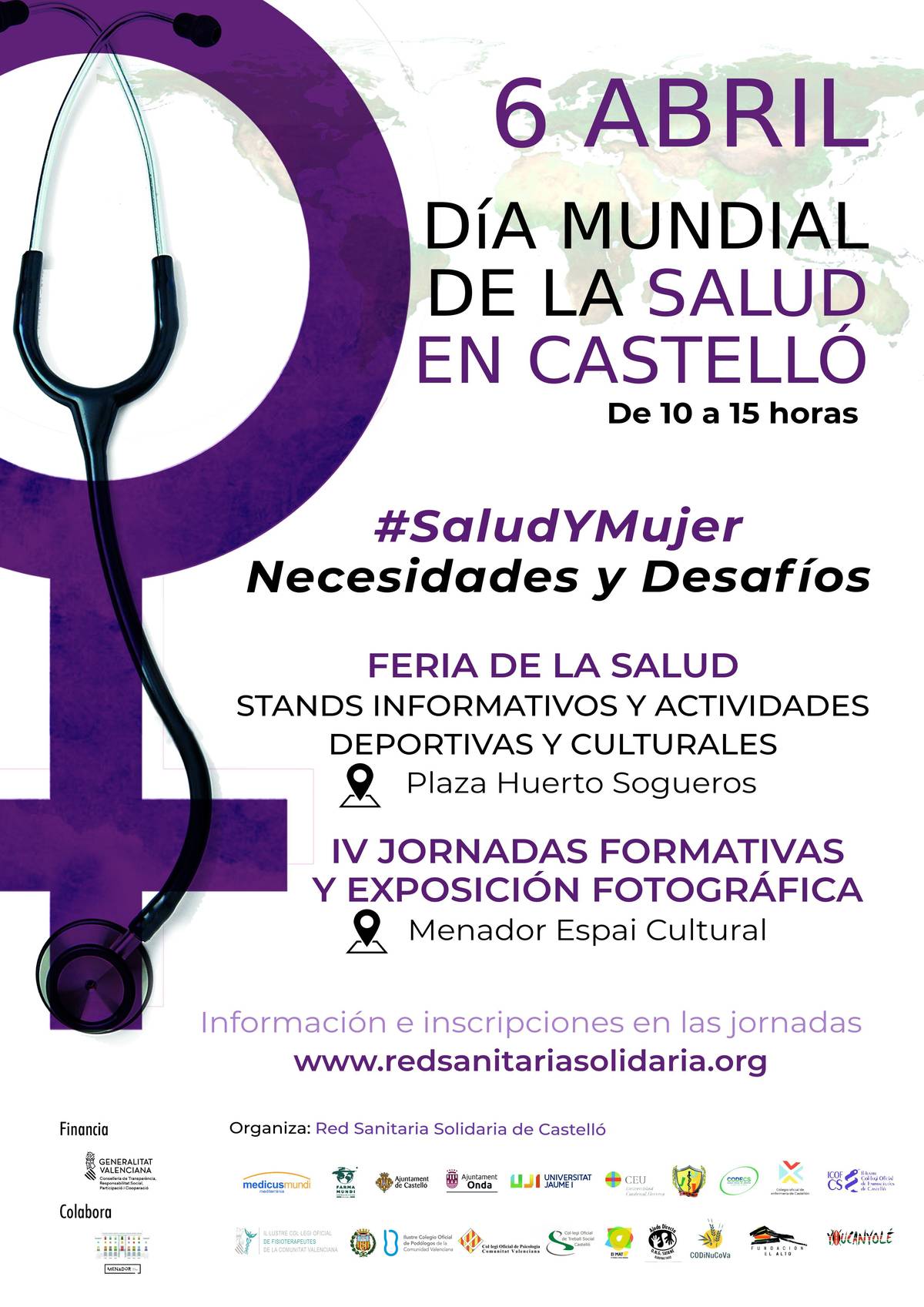 Castellón celebra el Día Mundial de la Salud.