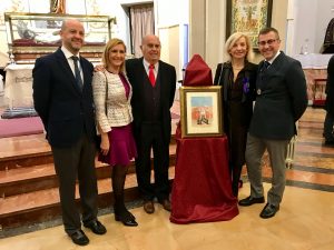 La M.I Cofradía de la Purísima Sangre de Jesús de Castellón ha presentado hoy su cartel anunciador para la Semana Santa