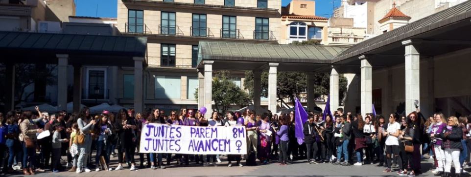 Castellón reivindica en el 8-M la igualdad de género