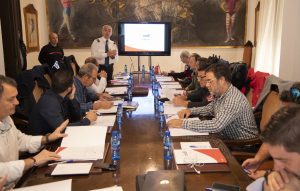 La Asamblea Nacional de los Consorcios de Bomberos ConBé aborda en la Diputación la mejora en la atención de emergencias