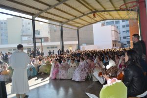 El colegio Villa Fátima de Burriana celebra hoy la fiesta fallera