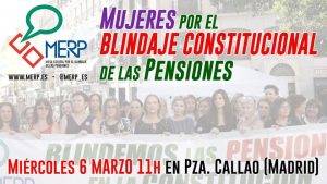 MERP, «Mujeres por el Blindaje Constitucional de las Pensiones»