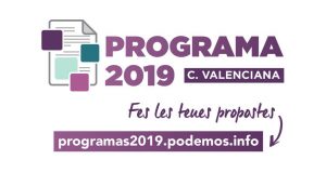 Podem inicia la recogida de propuestas para elaborar su programa participativo