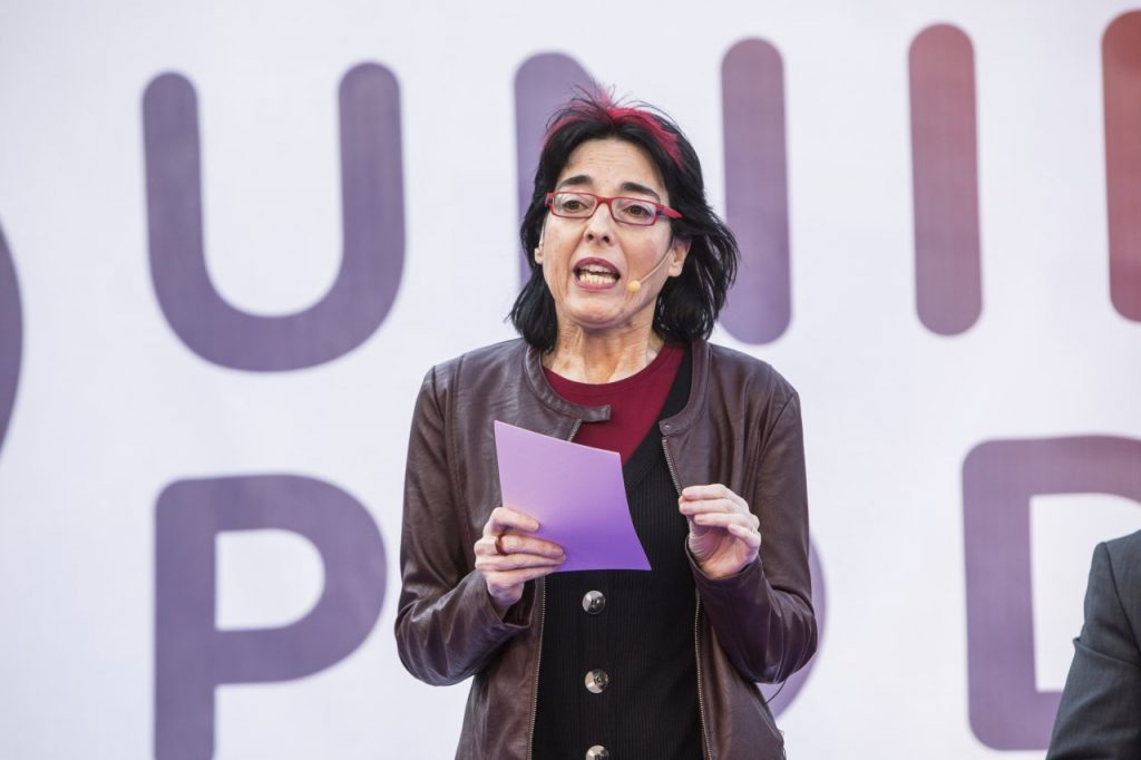 Saavedra llama al voto útil a Unides Podem «para sumar un escaño en el Congreso clave para el bloque del cambio»