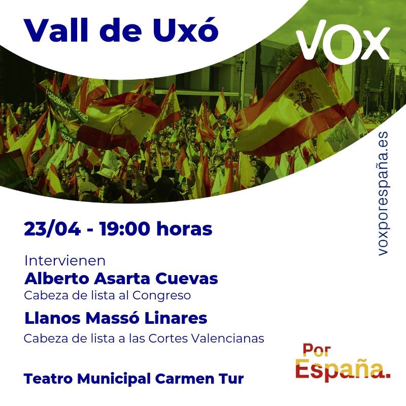 VOX presenta a sus candidatos