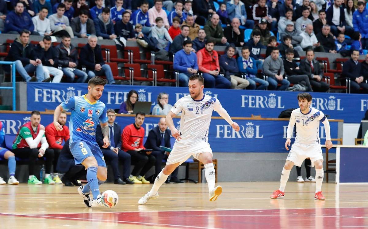 El Peñíscola RehabMedic se complica sus opciones de ‘Play Off’ al empatar en Ferrol (4-4)