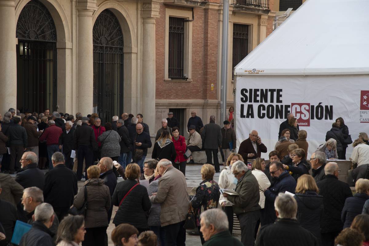 Más de 8.500 mayores castellonenses han reservado ya su plaza en el Castellón Senior de la Diputación en apenas cuatro días