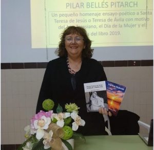 Pilar Bellés empieza su gira de conferencias por toda España con motivo de la semana del libro