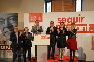 Los socialistas presumen, en Benicarló, de haber devuelto la reputación a la Generalitat