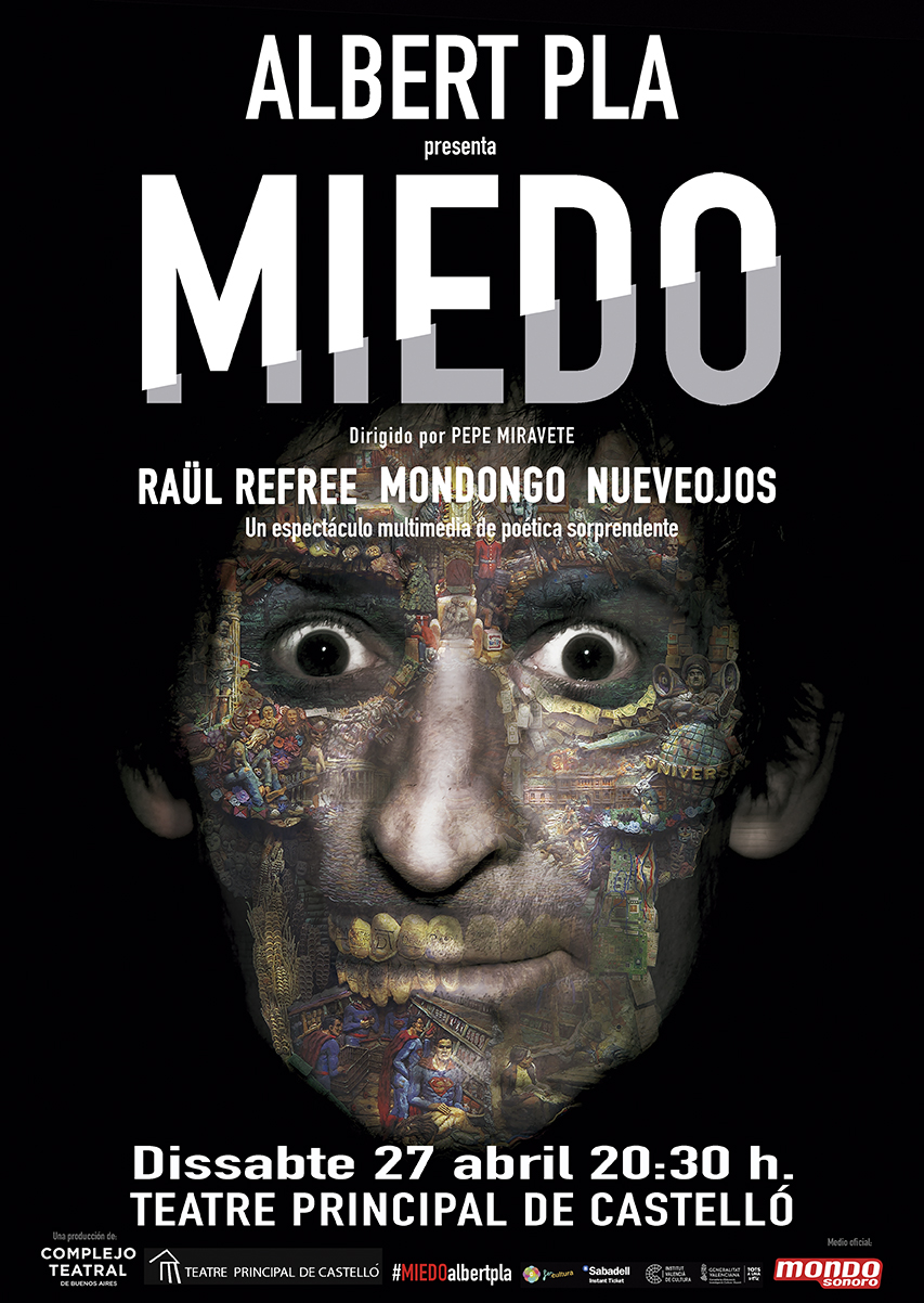 Albert Pla presenta “Miedo” en Castellón