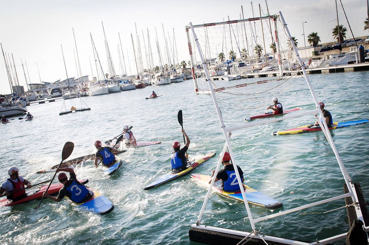 Marina Burriananova acoge este fin de semana el II Torneo de la Liga Nacional de Kayak Polo