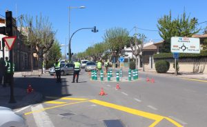 Burriana mejora el tráfico rodado en la zona del Camí d’Onda con la instalación de varios elementos reguladores