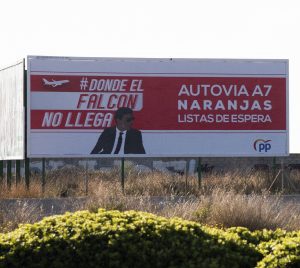 El PP invita a Sánchez a bajar del Falcon y conocer los problemas de Castellón