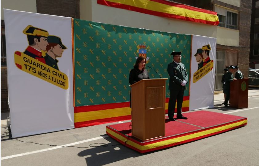 La Comandancia de Castellón celebra el 175 Aniversario de la fundación de la Guardia Civil