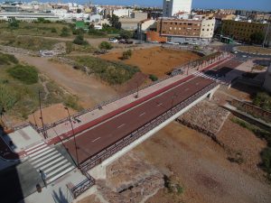 BECSA finaliza las obras del puente sobre el río Seco que supone la unión de barrios en Castellón