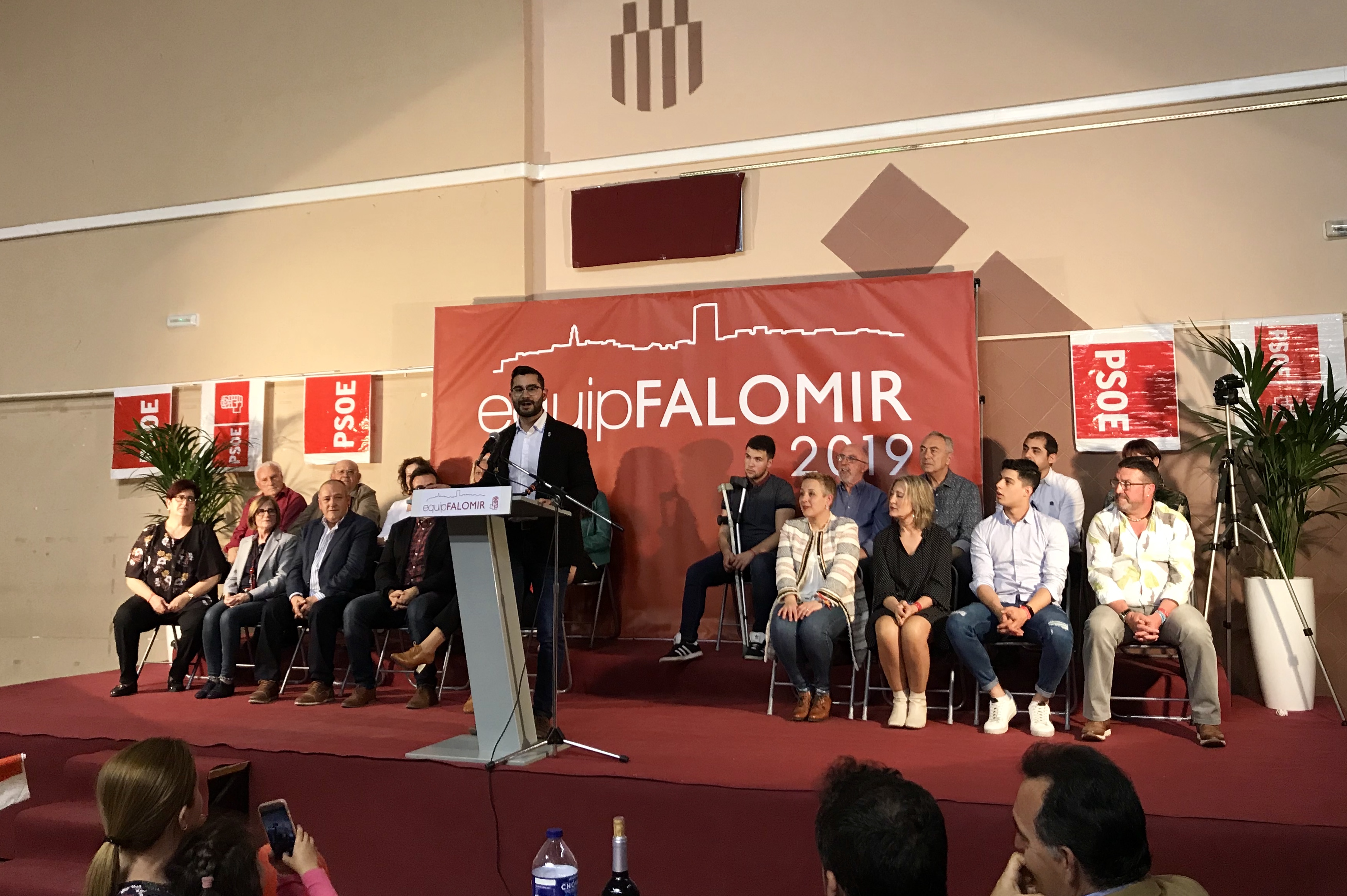 El PSPV-PSOE presenta al ‘Equipo Falomir’ para revalidar la Alcaldía de l’Alcora