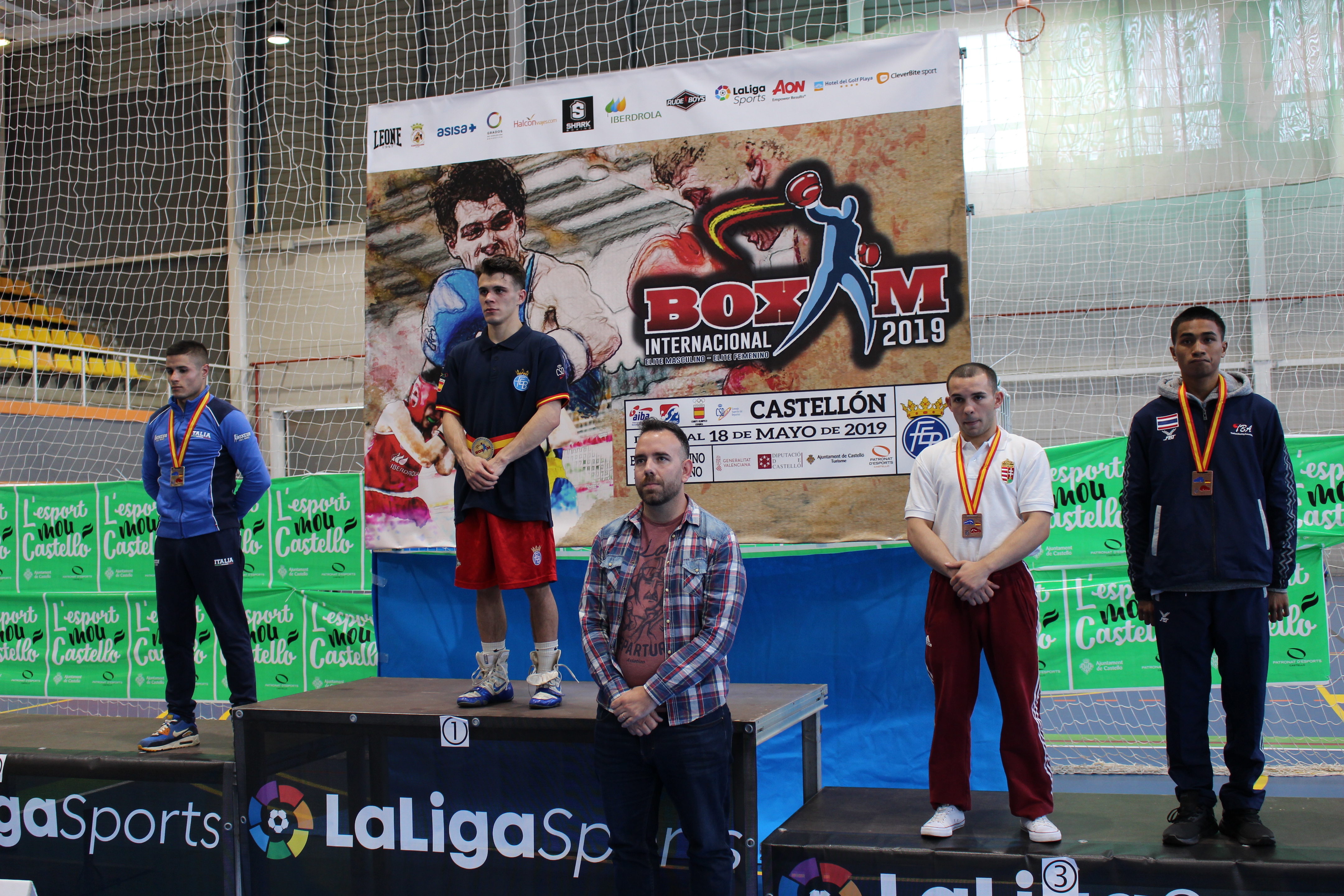 España logra siete medallas de oro en el Torneo Internacional Boxam de Castellón
