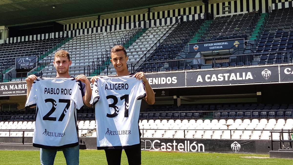 Pablo Roig y Álex Ligero renuevan con el CD Castellón