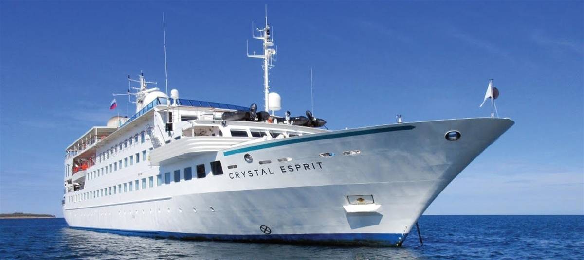 PortCastelló se prepara para recibir al crucero de lujo Crystal Esprit en el muelle de Levante