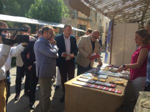 Sta. Magdalena atrae la atención de cientos de visitantes de la ‘Fira de la Cirera’ de La Salzadella