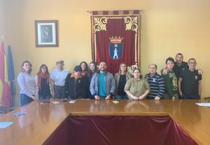 El ayuntamiento de La Vall d’Uixó recibe la visita del Centro Ocupacional Belcaire