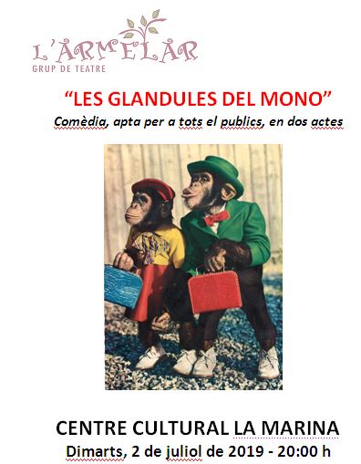 «Les Glandules del Mono»…no te lo puedes perder