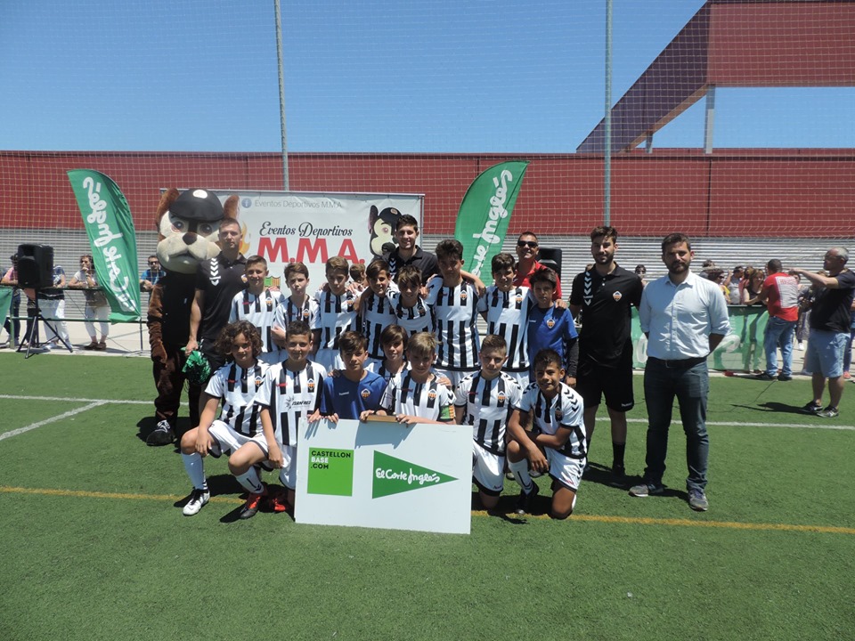 El CD Castellón vence  en la liguilla de transición fútbol 11 el Corte Inglés