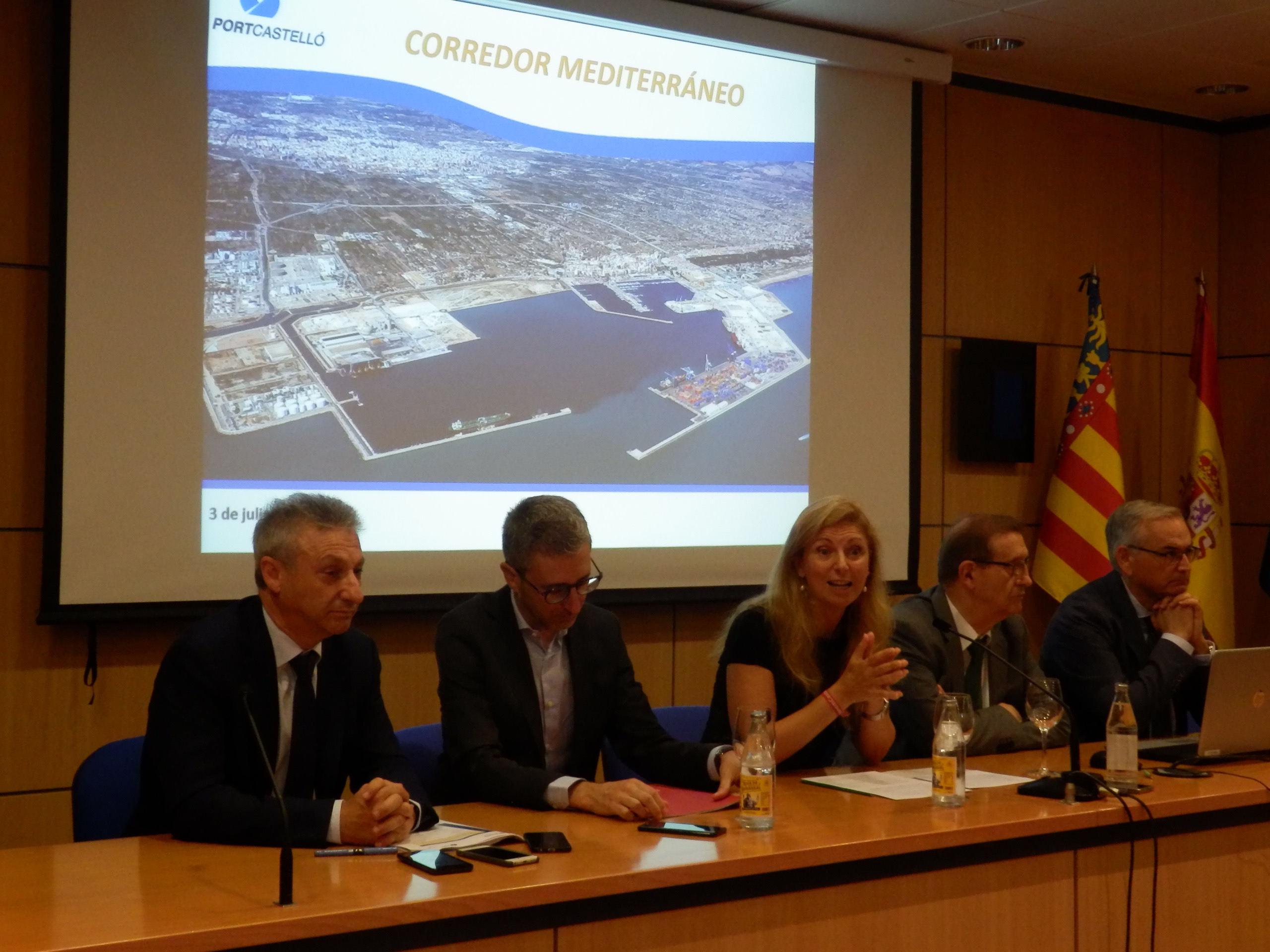 Amparo Marco pide unidad y fuerza a instituciones, empresas y ciudadanía en la reivindicación por el Corredor Mediterráneo