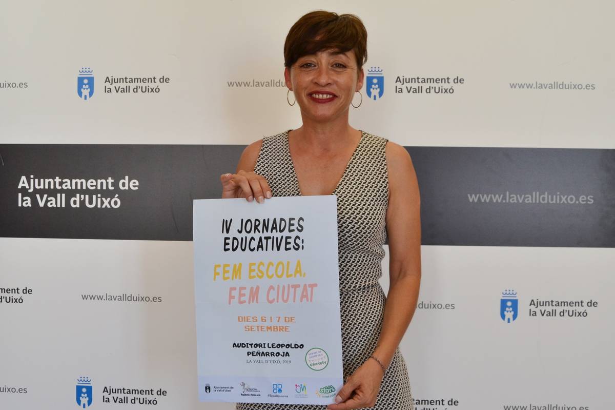 El Ayuntamiento de la Vall d’Uixó presenta las IV Jornadas Educativas Fem Escola, Fem Ciutat