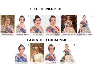 Les Reines Falleres de 2020 coneixen ja a les que seran les seues Corts d’Honor i Dames de la Ciutat