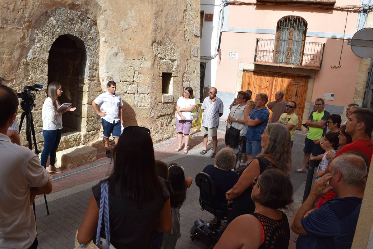 La Torre de Càlig muestra su restauración a 300 vecinos y visitantes