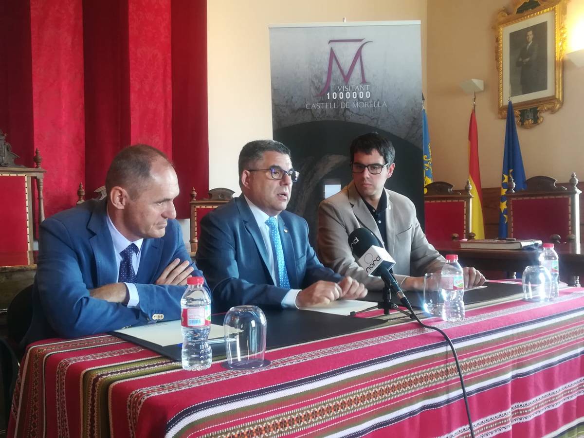 El Ministerio de Cultura entrega las llaves del Castillo y Murallas de Morella al Ayuntamiento para potenciar el uso cultural del espacio