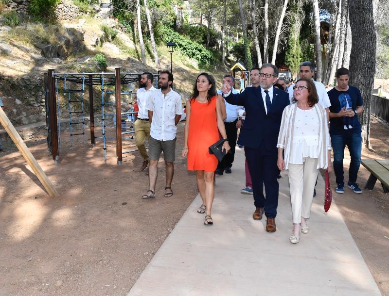 El Presidente de la Diputación visita Alcudia de Veo