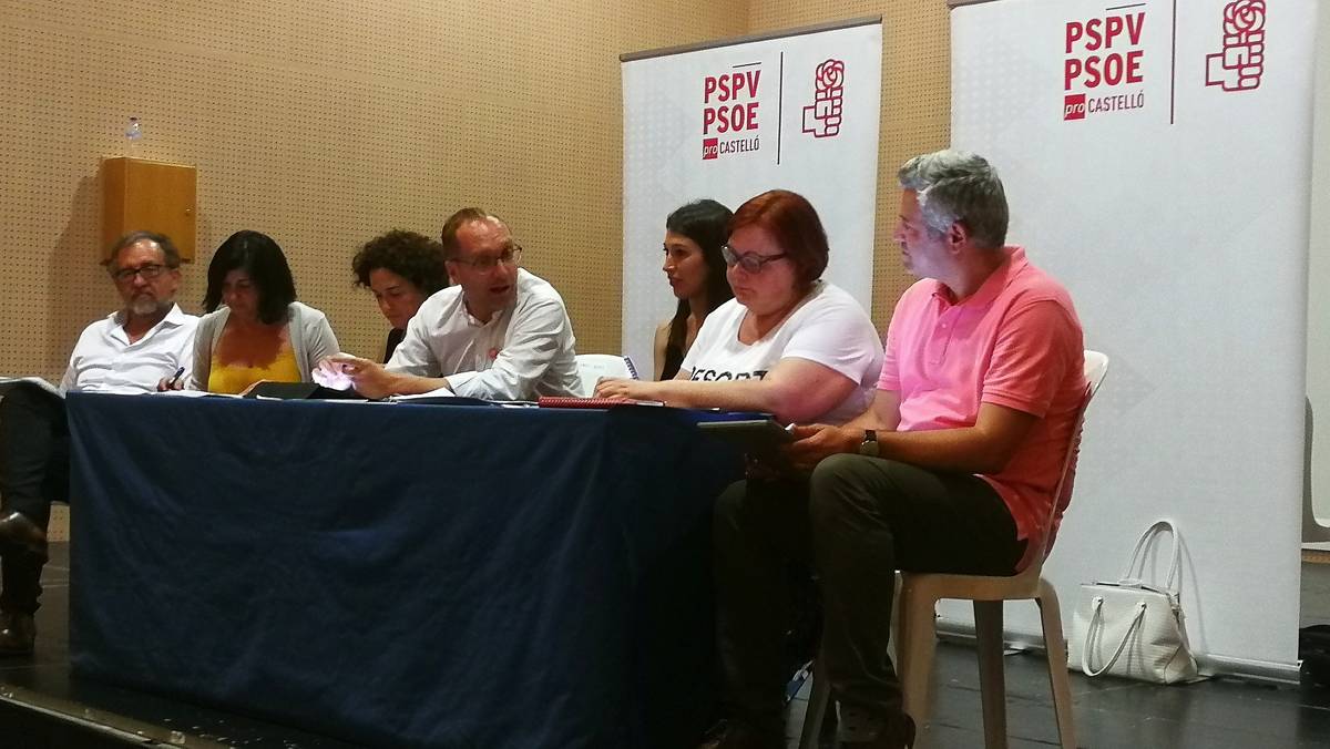 Los socialistas de las comarcas de Castellón cierran filas en torno a Pedro Sánchez