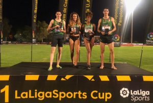 El cuarteto del 4×400 da una impresionante victoria al Playas en la I LaLigaSports Cup