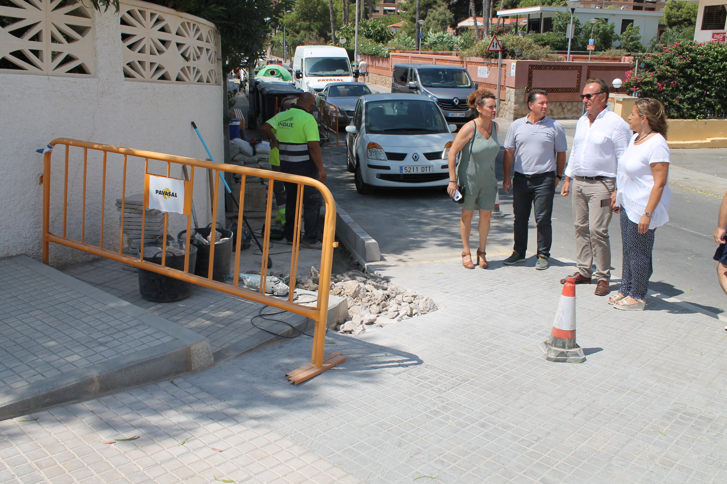 Benicàssim mejora la accesibilidad en el acceso a la playa Heliópolis