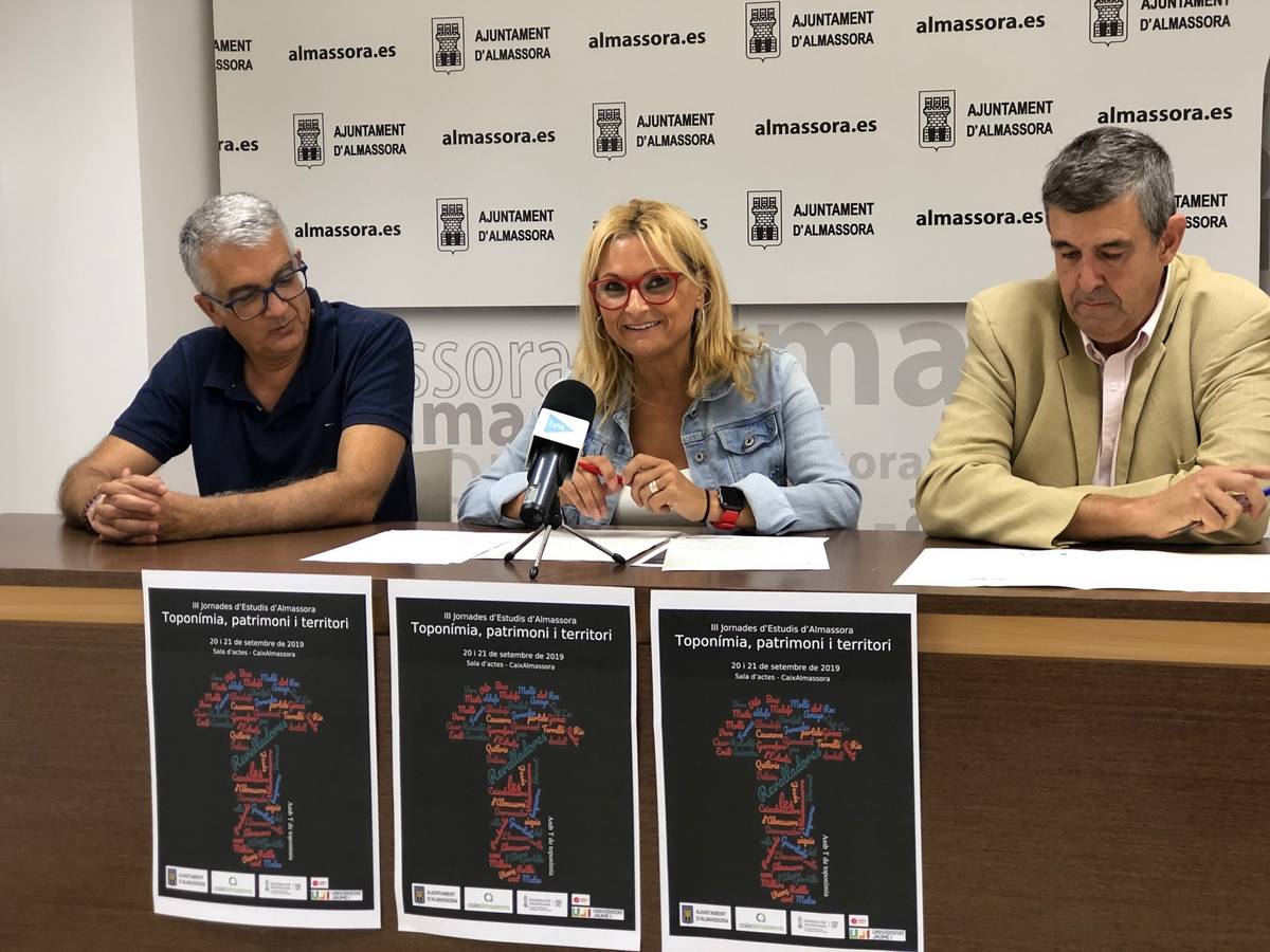 Almassora se convierte en sede nacional de la toponimia en sus III Jornades d’Estudis