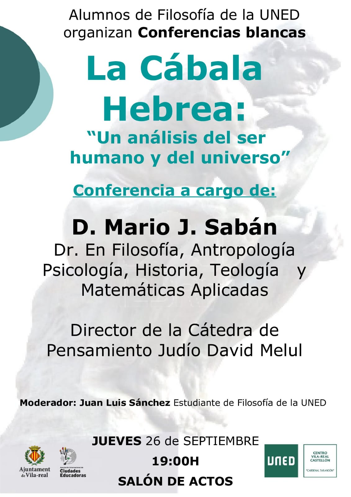 Conferencias Blancas. La Cabala Hebrea