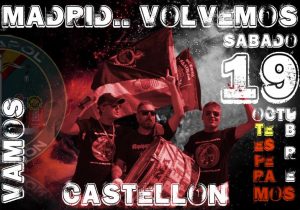 El 19 de octubre JUSAPOL Castellón viaja a Madrid