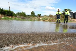 La alerta por lluvias deja 20 litros en Vila-real en una mañana sin incidencias remarcables y buen funcionamiento del protocolo