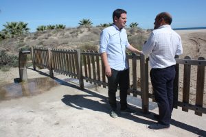 La playa canina de Castellón abre temporada