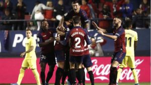 Osasuna 2 – Villarreal 1