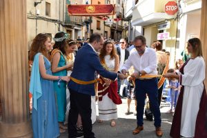 José Martí inaugura la feria romana de Traiguera